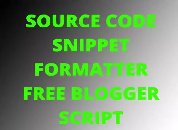 Hello friends, in this post I will show you how to create a Source Code Formatter For Blogger and WordPress websites.