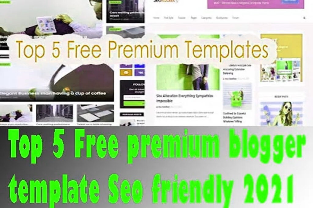 Seo friendly blogger template