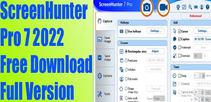 ScreenHunter Pro 7 Free Download Full Version