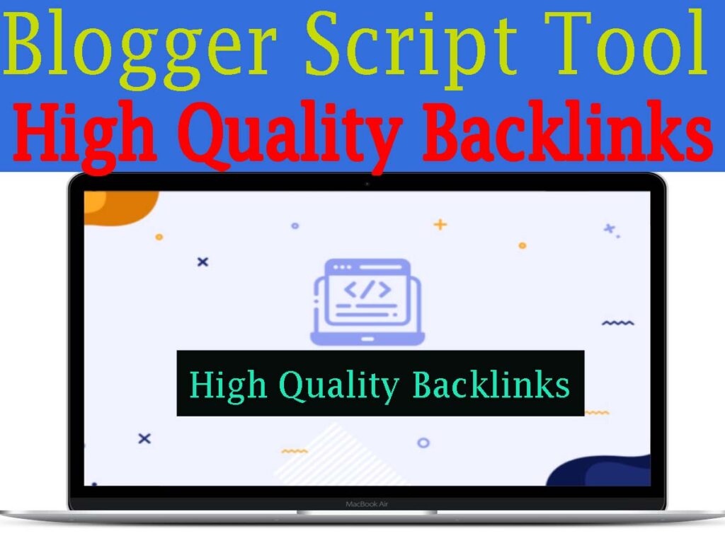 High Quality Backlinks