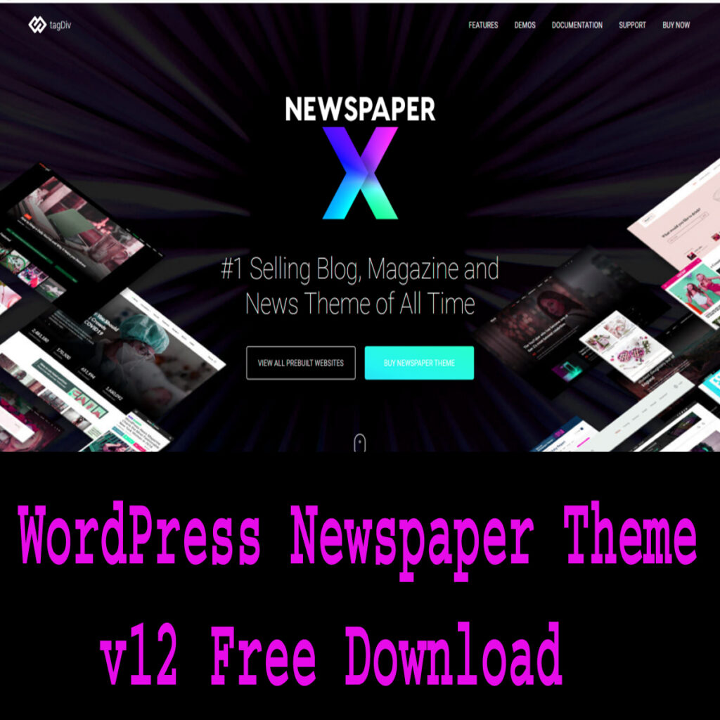 WordPress Newspaper Theme v12 Free Download