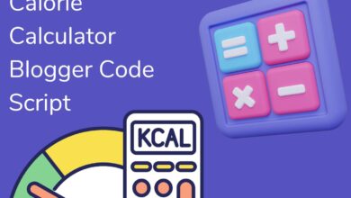 Maintenance Calorie Calculator: Understanding the Calorie Calculator Blogger Code Script 2024