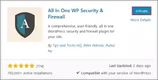 5. All In One WP Security & Firewall 5. All In One WP Security & Firewall
