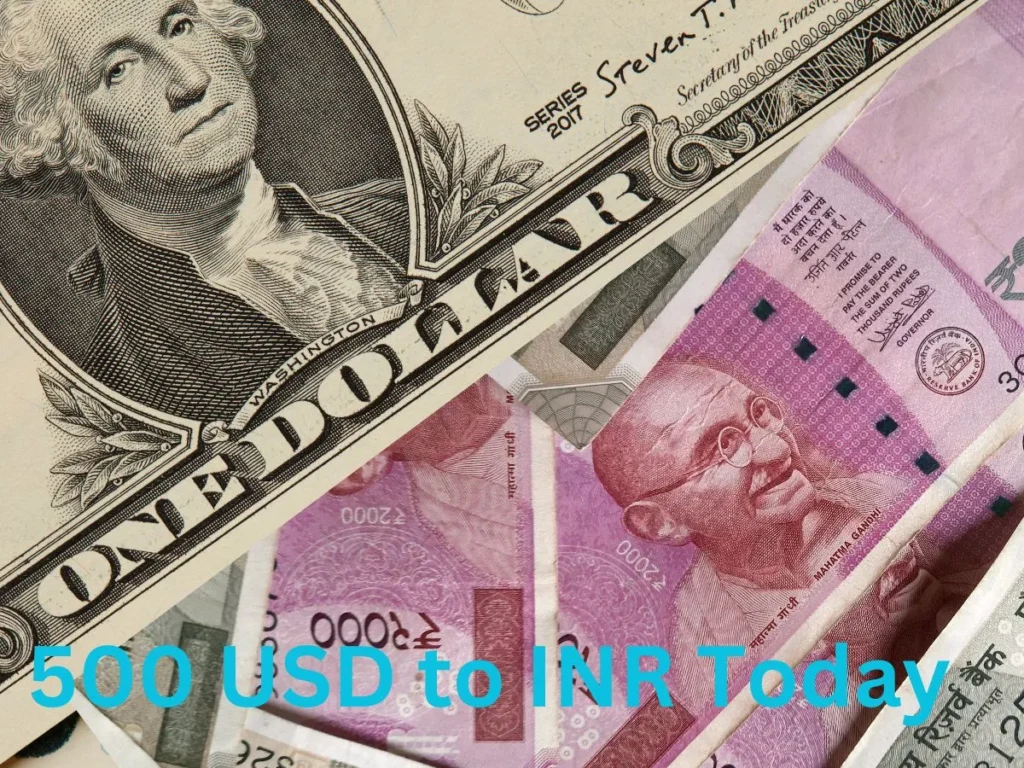 500 USD in Indian Rupees Exchange Rate: How Many 500 USD to INR Today?
