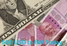 500 USD in Indian Rupees Exchange Rate: How Many 500 USD to INR Today?