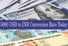 5000 USD to INR Today: How much is 5000 USD in INR today?