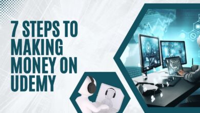 7 STEPS TO MAKING MONEY ON UDEMY