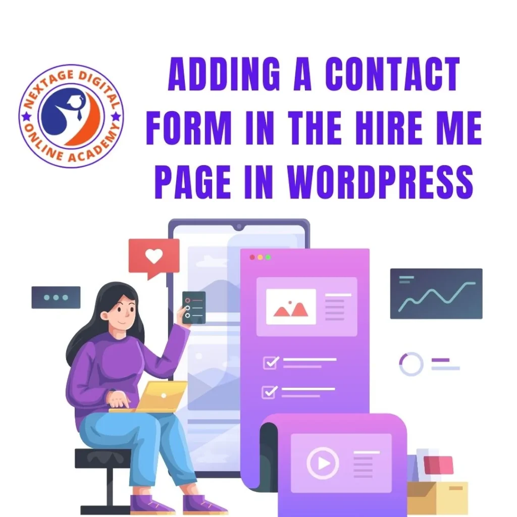 How to Add Contact Form in the Hire Me Page in WordPress