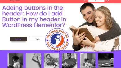 Adding Buttons in the Header: How Do I Add Buttons in My Header in WordPress Elementor?