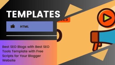Best SEO Blogs with Best SEO Tools Template with Free Scripts for Your Blogger Website