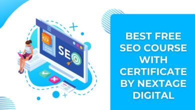 Best free SEO course with certificate by Nextage Digital