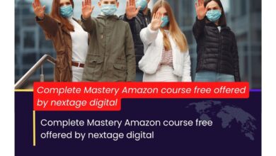 Complete Mastery Amazon course free offered by nextage digital