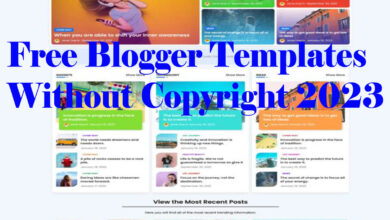 Free Blogger Templates Without Copyright 2025
