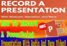 How To Record A PowerPoint Presentation With Audio And Face Video