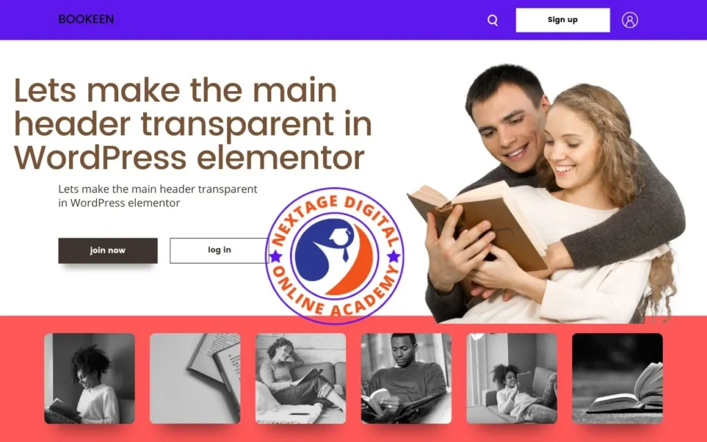 Let's Make the Main Header Transparent in WordPress Elementor