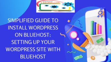 Install WordPress on Bluehost: Simplified Guide For Setting Up Your WordPress Site with Bluehost 1 Simplified Guide To Install WordPress on Bluehost: Setting Up Your WordPress Site with Bluehost