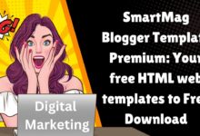 SmartMag Blogger Template Premium: Your free HTML web templates to Free Download