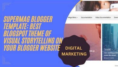 SuperMag Blogger Template: Best Blogspot theme of Visual Storytelling on Your Blogger Website