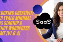 Unlocking Creativity with Evalo Minimal SaaS Startup & Agency WordPress Theme (v1.0.4)
