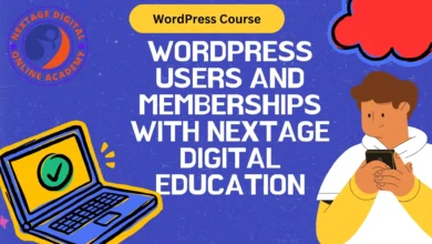 WordPress Users and Memberships with Nextage Digital Education