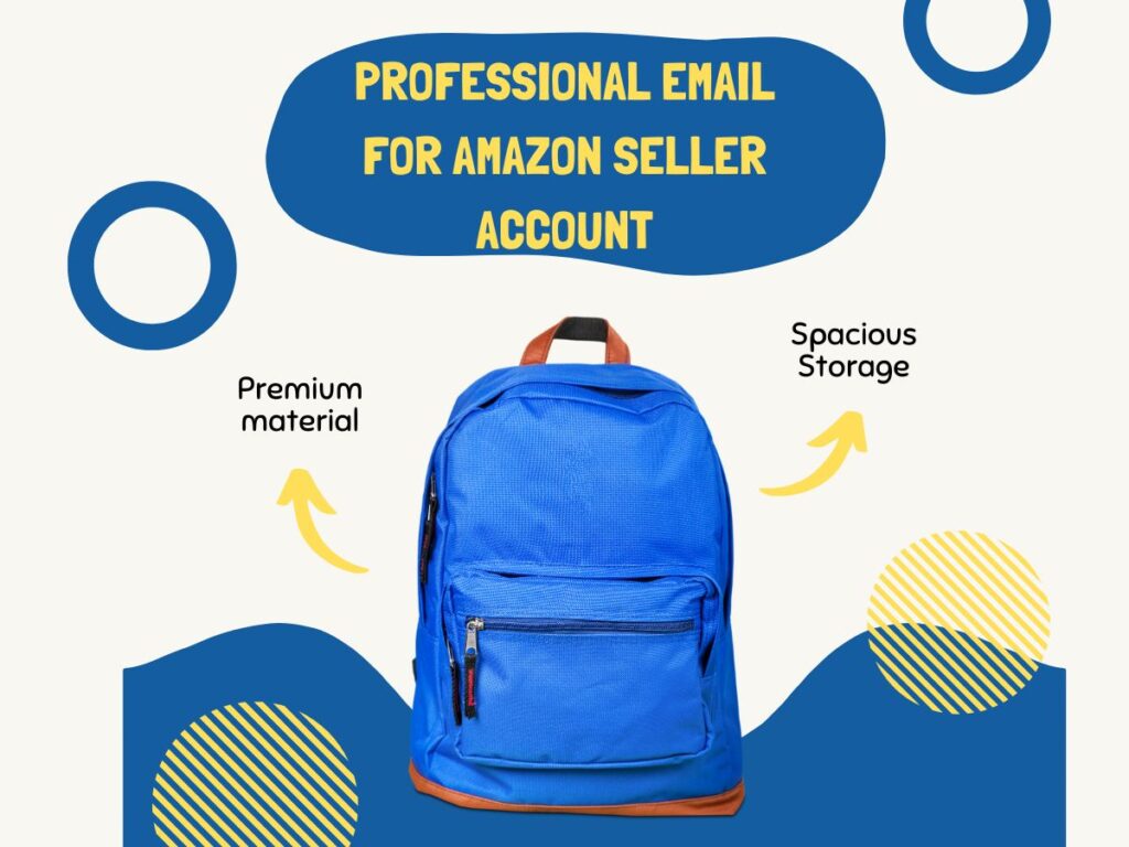 professional email for Amazon Seller Account